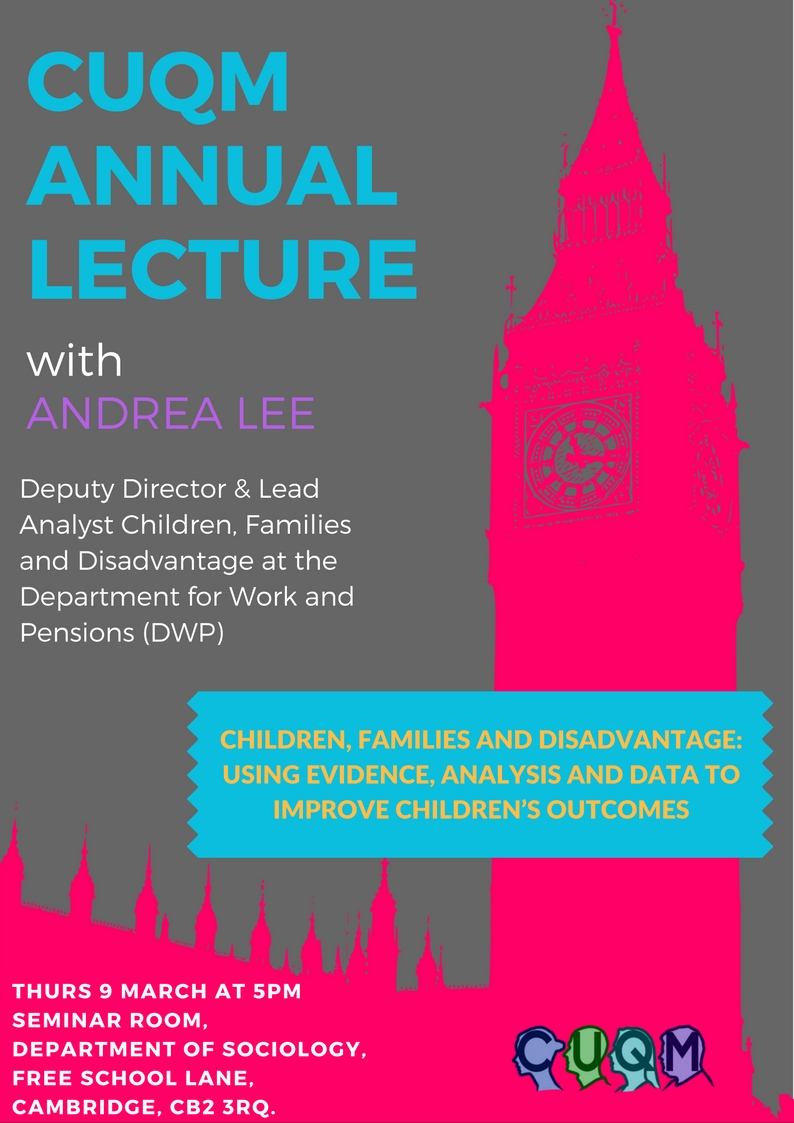 Andre Lee Lecture Poster CUQM